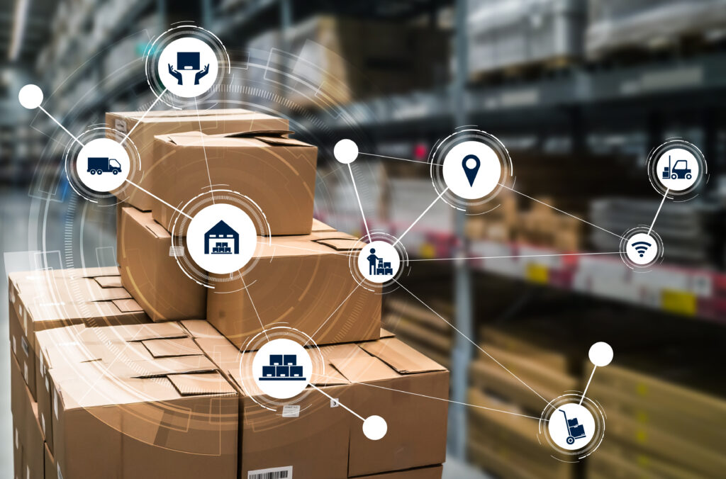 smart warehouse management system with innovative internet of things technology